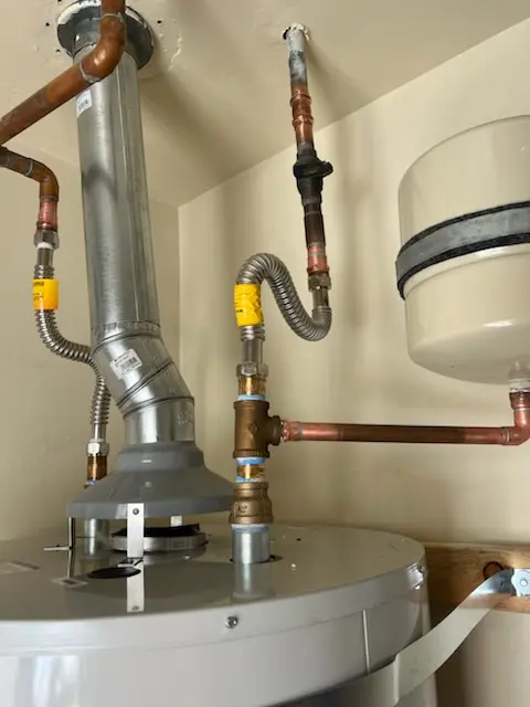 Water heater installation and plumbing repair in North Cape May